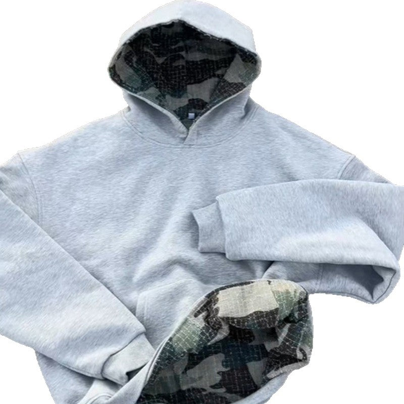 Damen Hoodie Camouflage Futter Norvielle