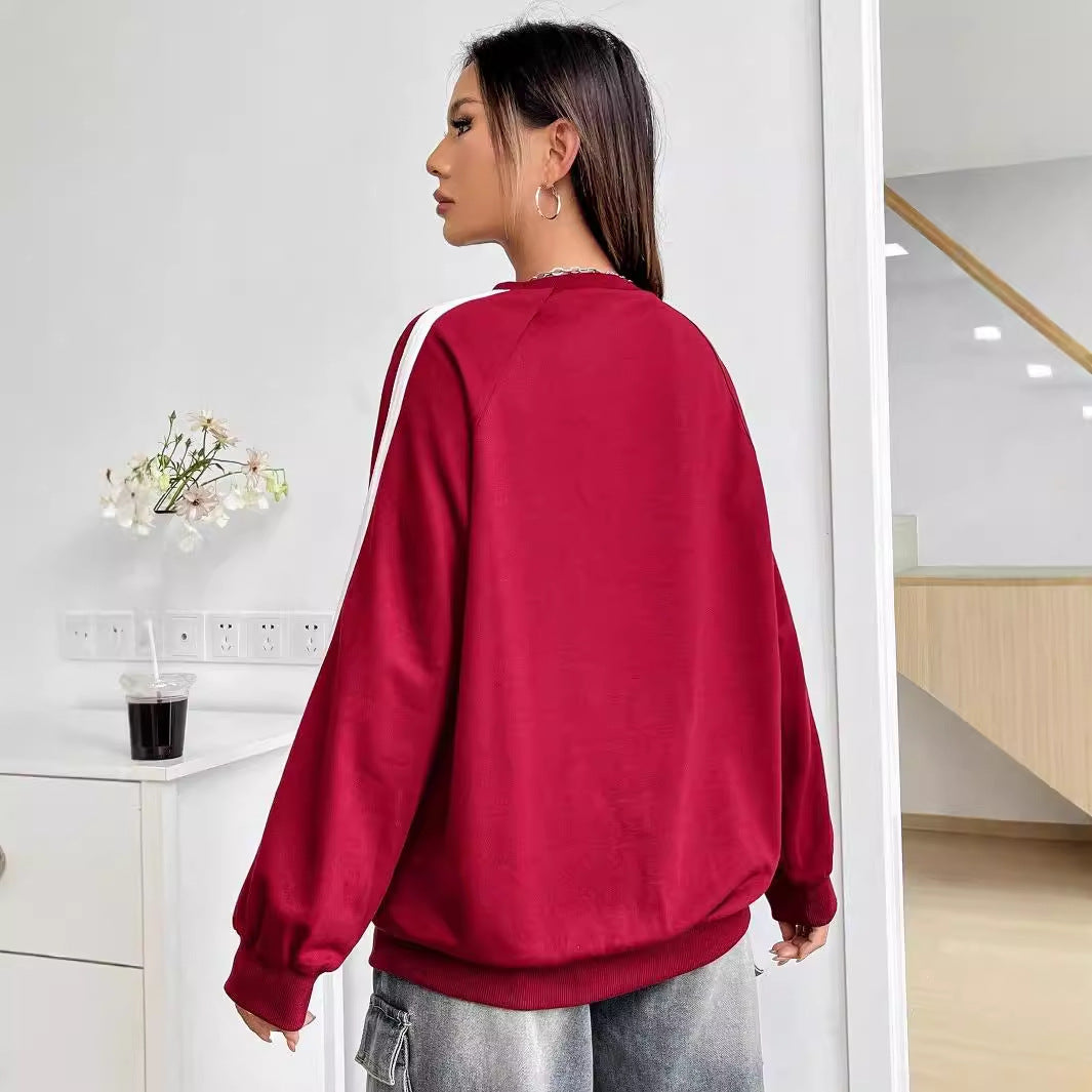 Damen Sweatshirt Lässig Voluminöse Ärmel Norvielle