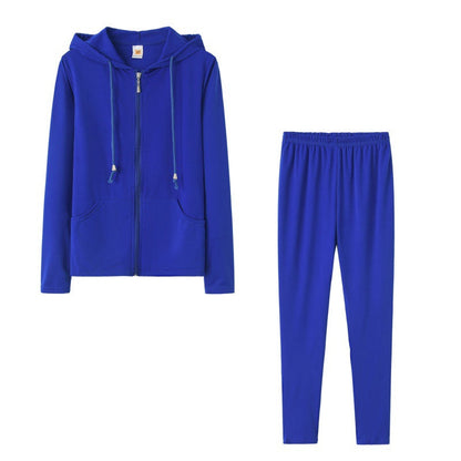 Damen Sport-Zweiteiler-Set Kapuzenjacke und Hose Norvielle