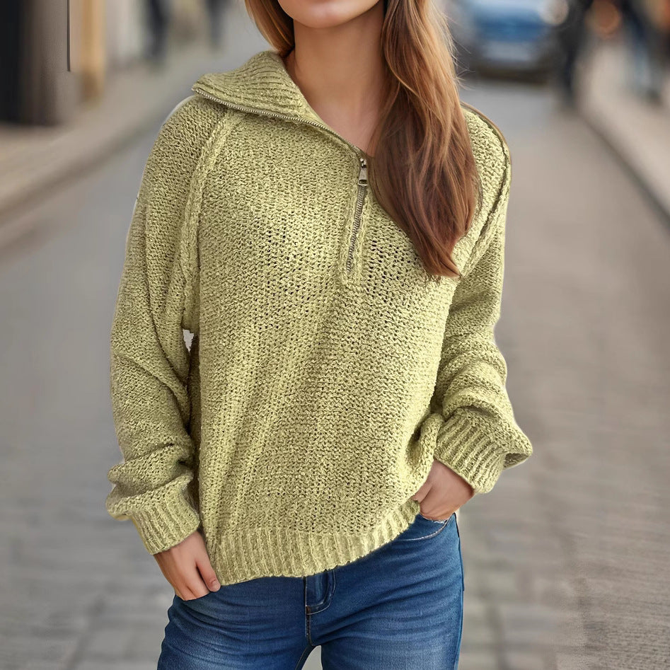 Damen Strickpullover Oversized Ärmel Norvielle - Norvielle