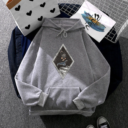 Damen Kapuzenpullover Kreatives Design Norvielle