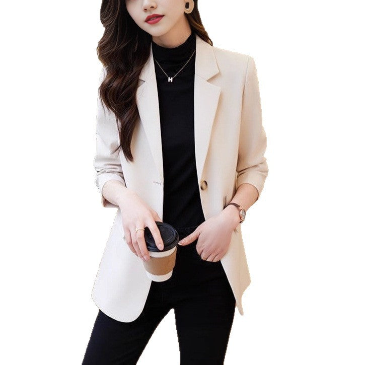 Damen Blazer Klassischer Schnitt Elegantes Design Norvielle
