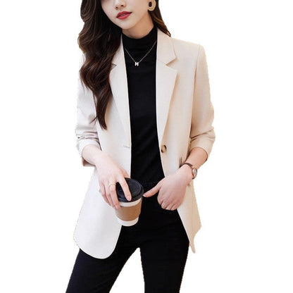 Damen Blazer Klassischer Schnitt Elegantes Design Norvielle