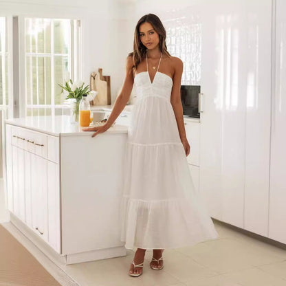 Damen Maxikleid Floralmuster Norvielle