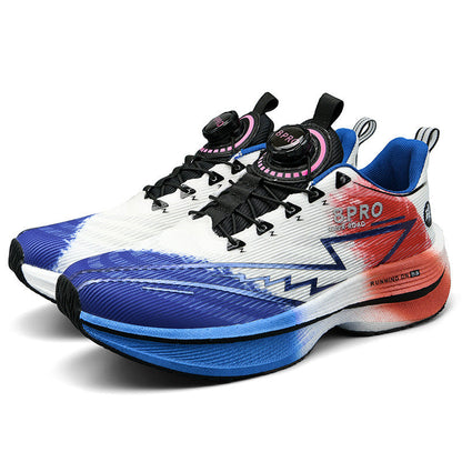 Damen Laufschuhe Schnellschnürung Struktursohle
