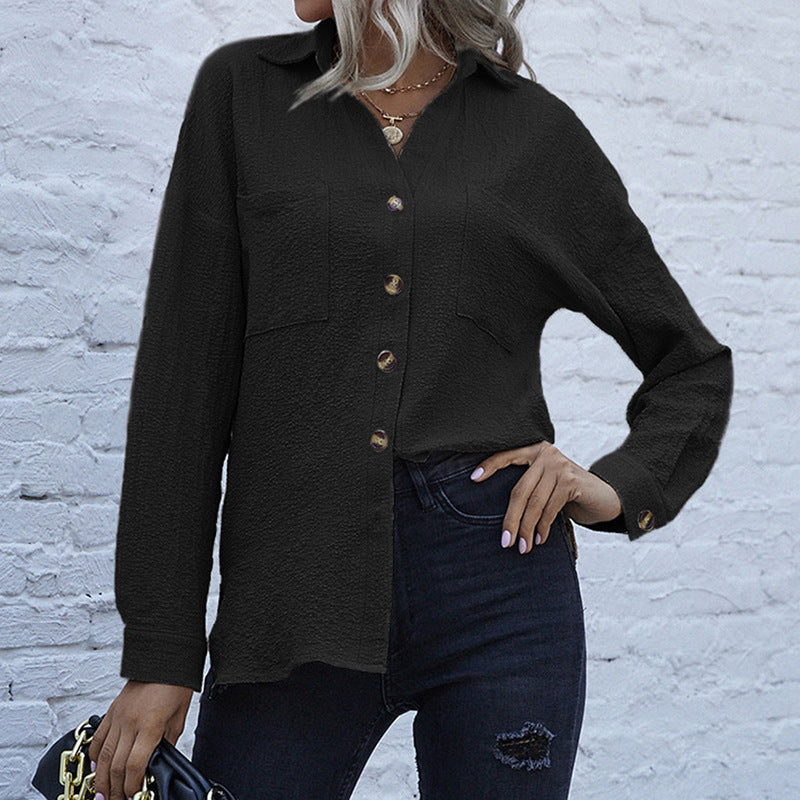 Damen Hemdbluse Lässig Norvielle