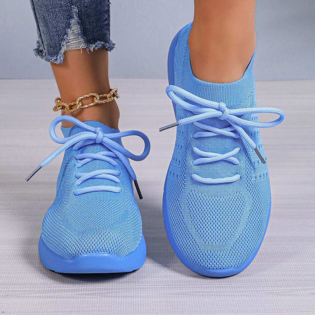 Damen Sportschuhe Atmungsaktives Obermaterial Flexibel