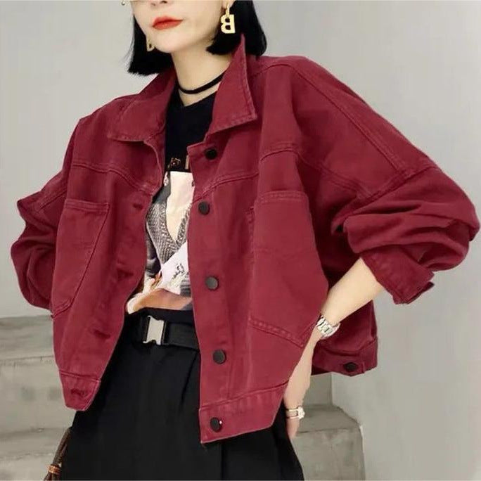 Damen Oversized Denimjacke