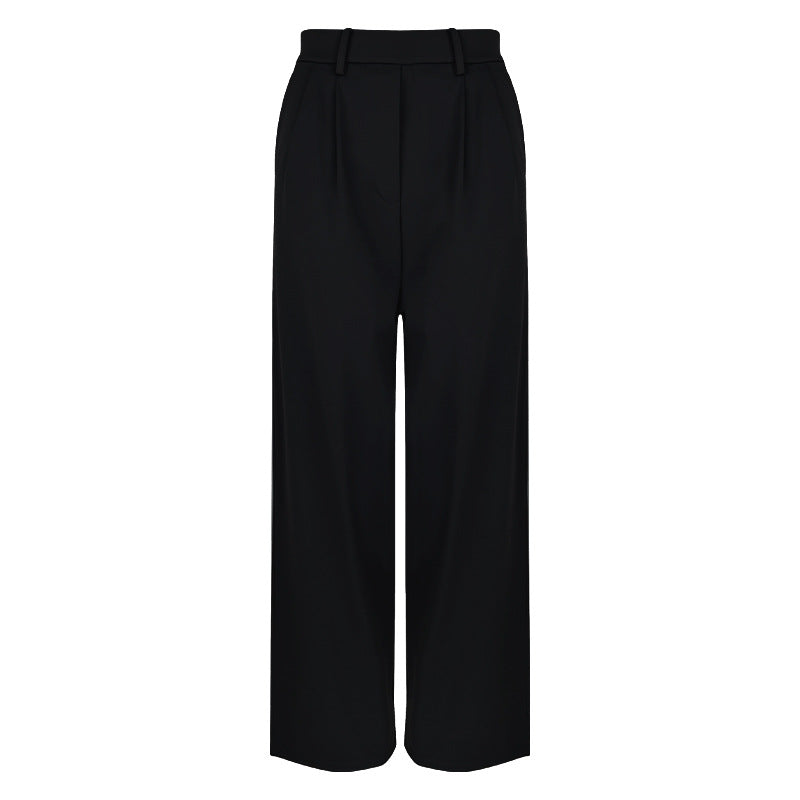 Elegante Damen-Geradehose mit Taschen