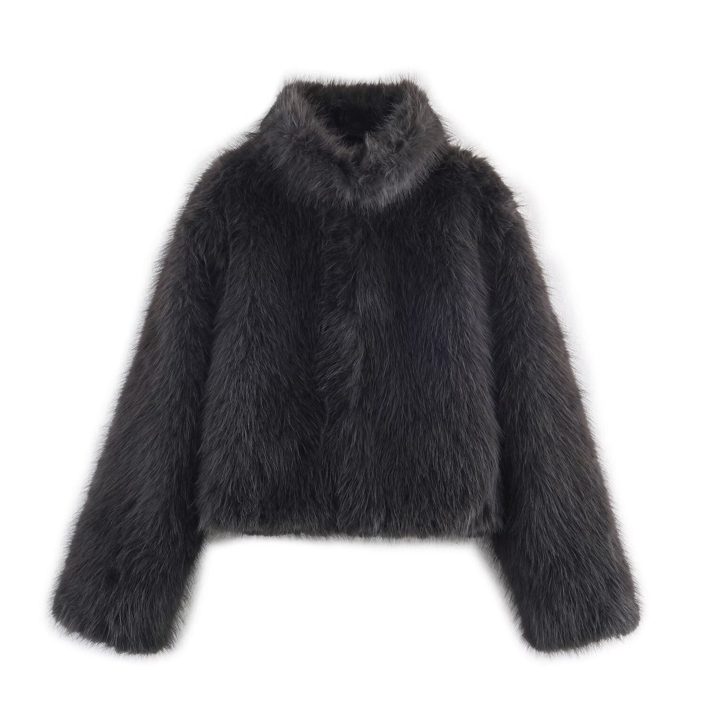 Damen Kunstfelljacke Modisch Norvielle