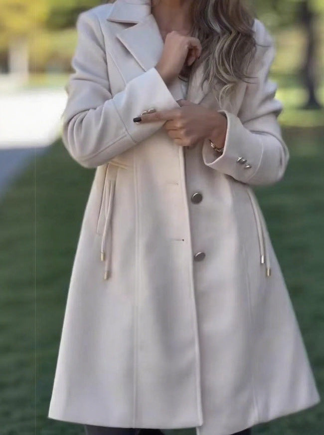 Damen Übergangsjacke Italienischer Schnitt Elegantes Design