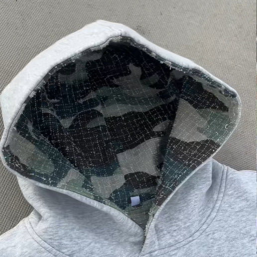 Damen Hoodie Camouflage Futter Norvielle