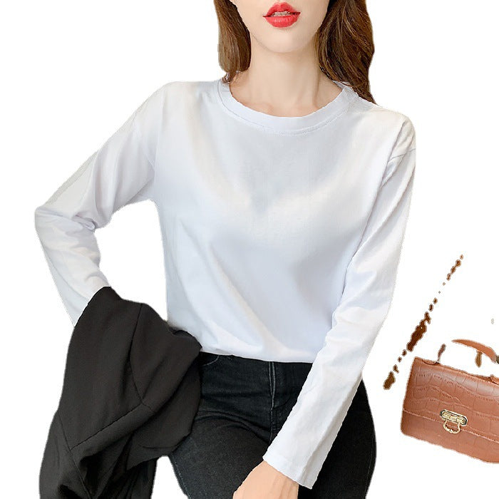 Damen Langarmshirt Rundhalsausschnitt Norvielle