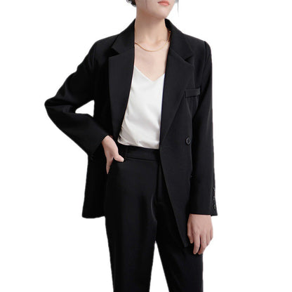 Damen Oversized Blazer Doppelter Knopfleiste