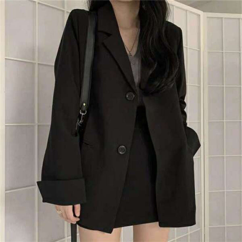 Damen Blazer Zwei-Knopf-Verschluss Weit Norvielle - Norvielle