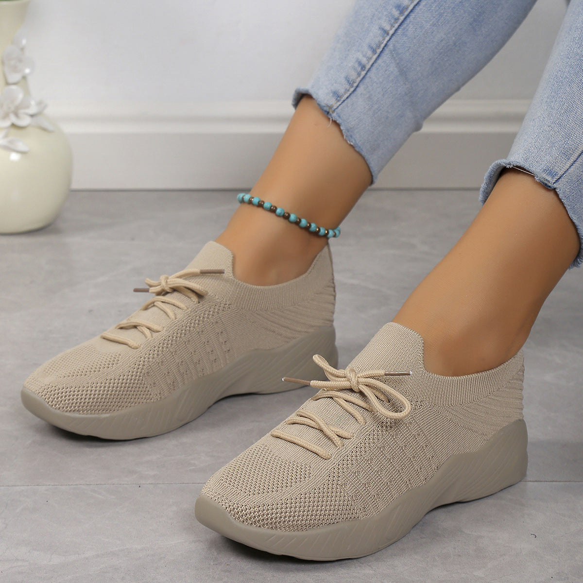 Damen Sportschuhe Atmungsaktives Obermaterial Flexibel