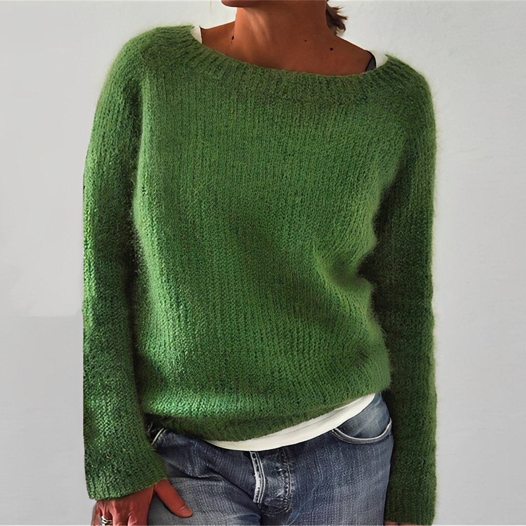 Damen Kuschelpullover Weich