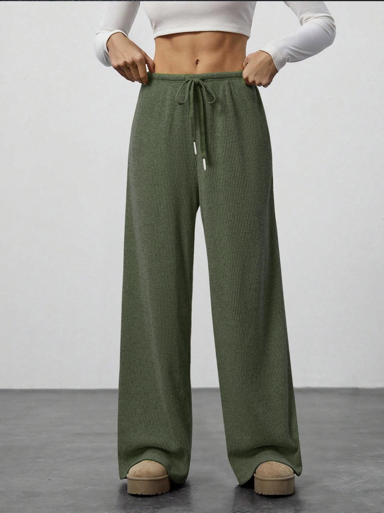 Damen weite Strickhose Norvielle
