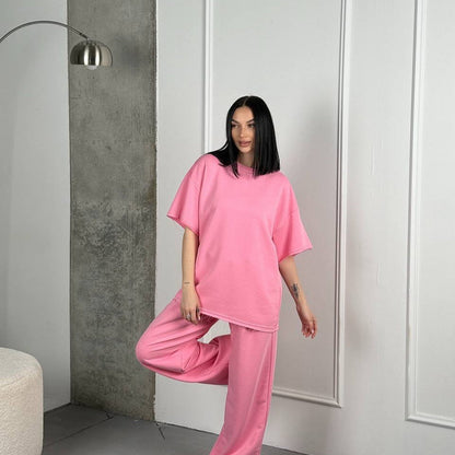 Damen Jogginganzug Lässig Bequem Norvielle