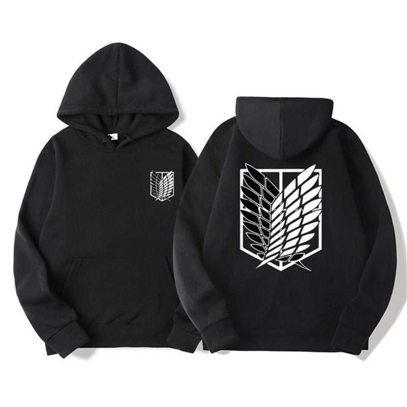 Damen Kapuzenpullover Klassisches Anime-Motiv Norvielle