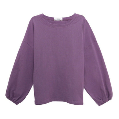 Damen Langarmshirt mit Volantärmeln Norvielle