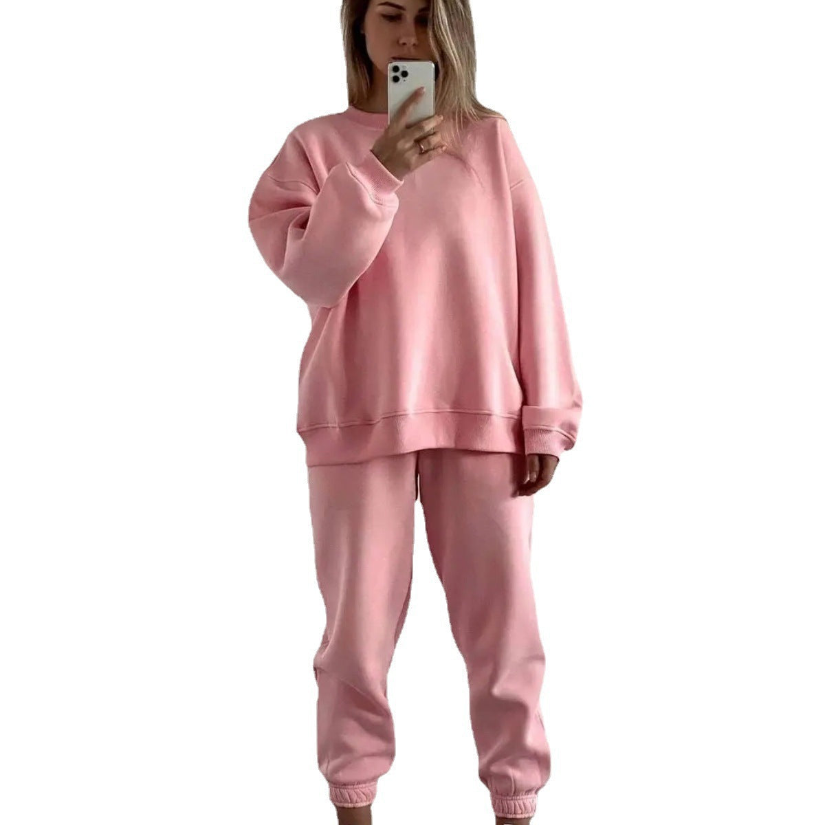 Damen Sweatshirt Jogginghose Set Weich Norvielle