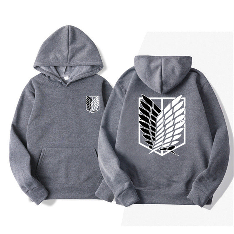 Damen Kapuzenpullover Klassisches Anime-Motiv Norvielle