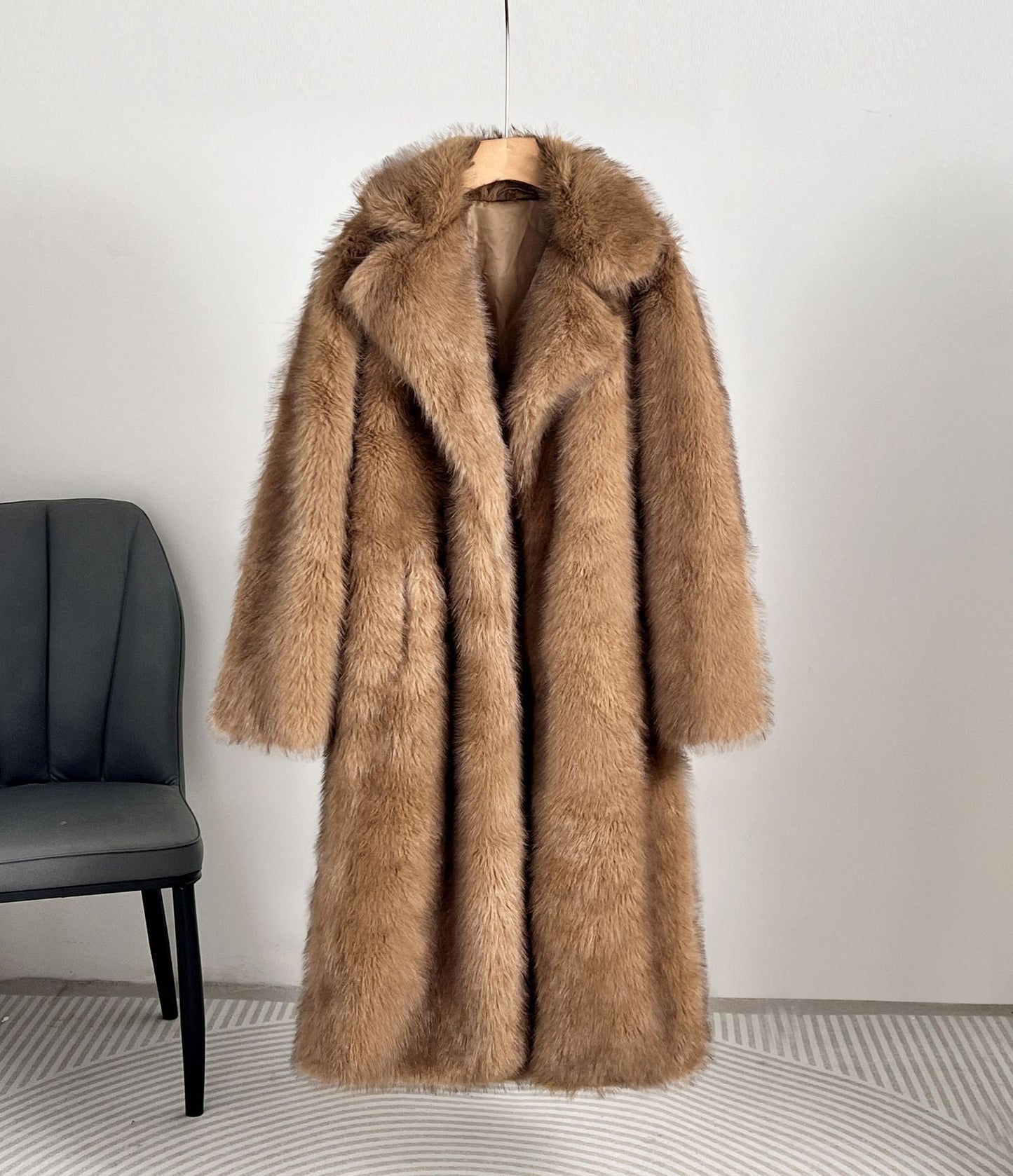 Damen Wintermantel Lockerer Schnitt Wintertauglich
