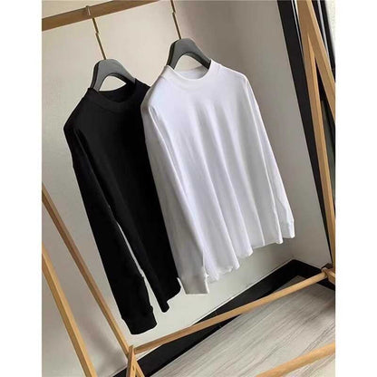 Damen Langarmshirt Hochgeschlossener Stehkragen Norvielle