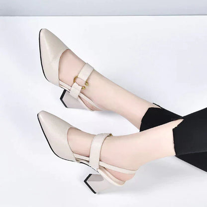 Norvielle Damen Orthopädische Sandalen mit Absatz