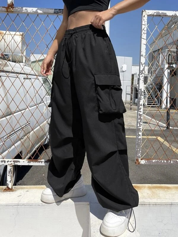 Damen Cargo-Hose Großes Modell Praktische Taschen Norvielle