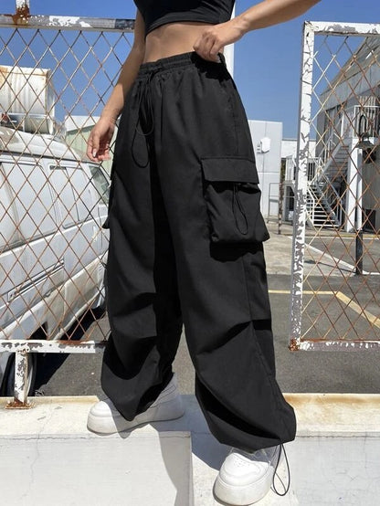 Damen Cargo-Hose Großes Modell Praktische Taschen Norvielle