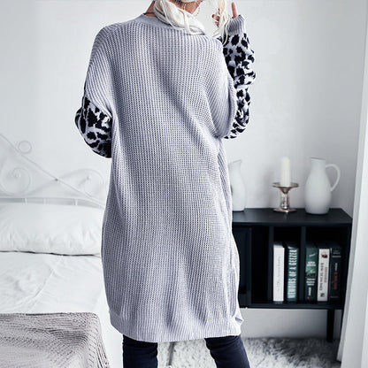 Damen Strickcardigan Tierdesign Grüß