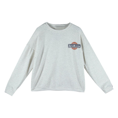 Damen Oversized-Pullover Weiches Innenfutter Norvielle