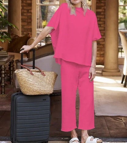 Damen Lounge-Anzug Locker Passform Modern Norvielle