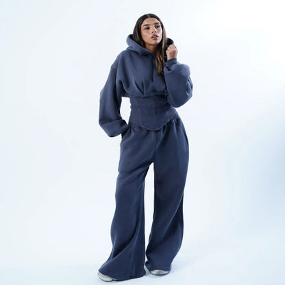 Damen Oversized Hoodie Norvielle Weich