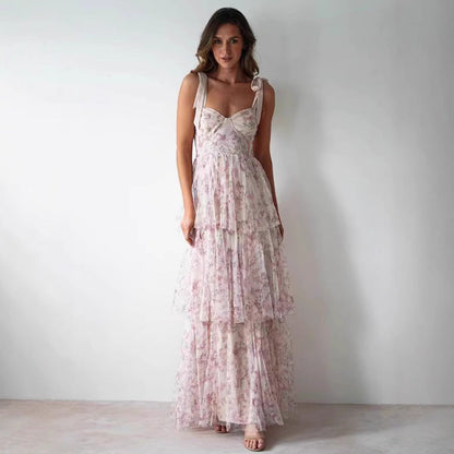 Damen Langärmliges Spitzenkleid Tierprint Norvielle - Norvielle