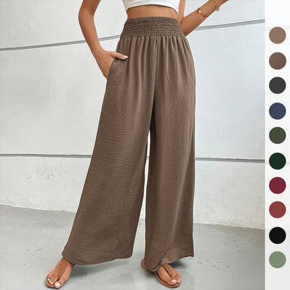 Damen Palazzo-Hose Weite Bein Norvielle - Norvielle
