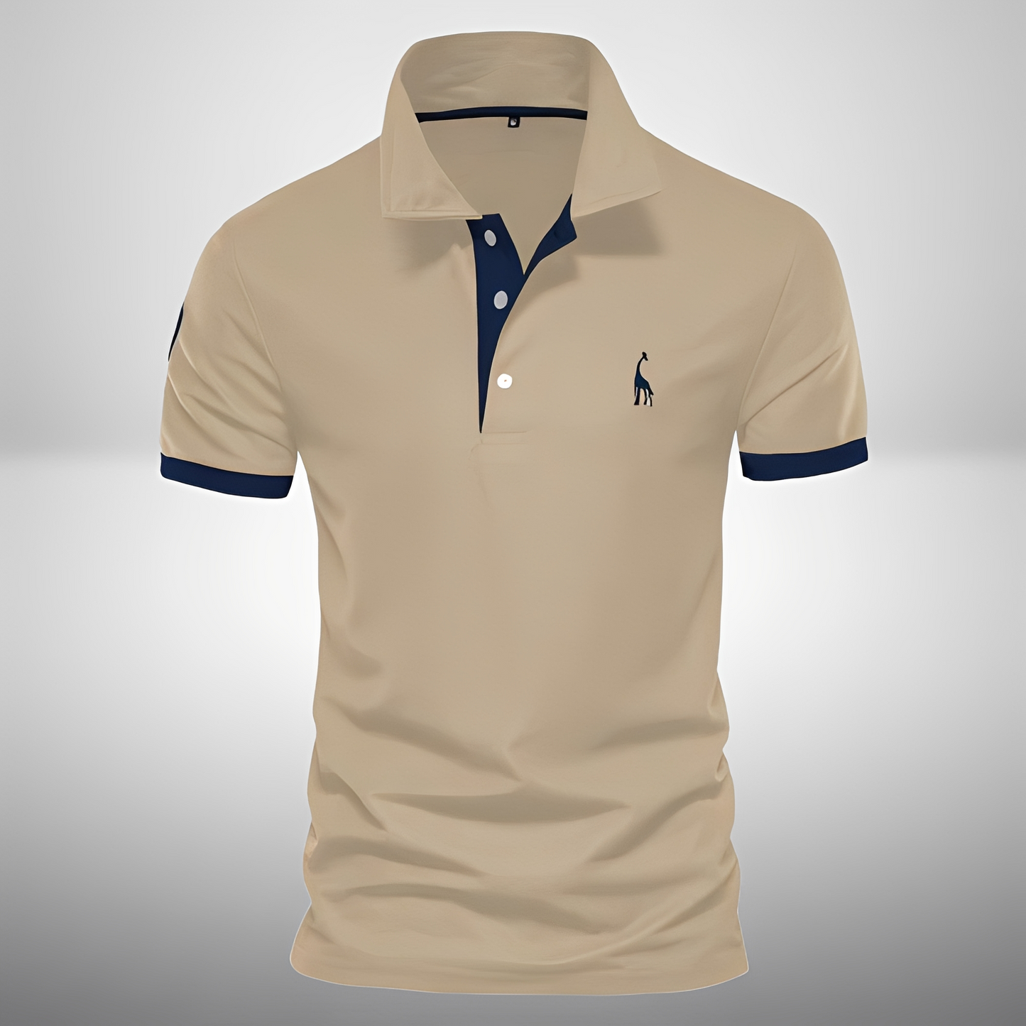 Herren Polo-Shirt Trendig Kurzarm Weiss