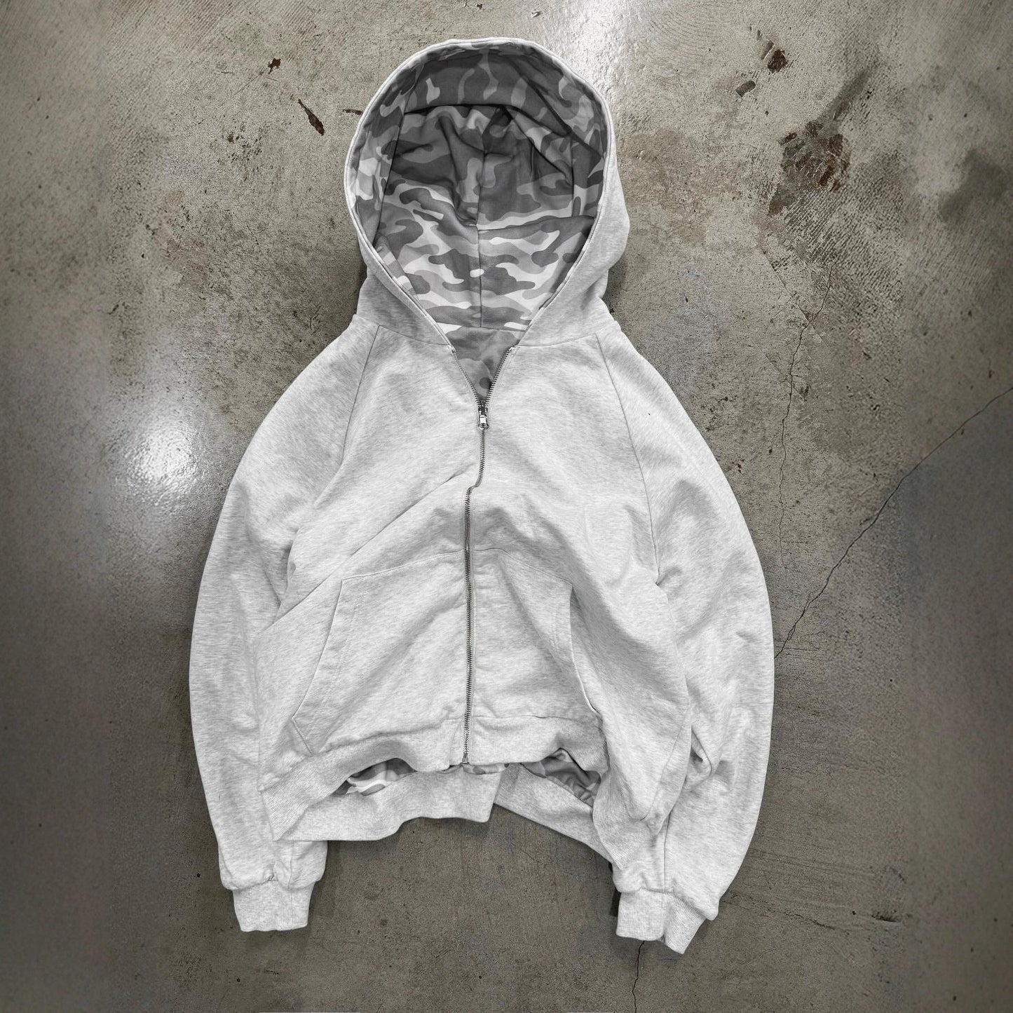 Damen Kapuzenjacke Camouflage-Design Norvielle