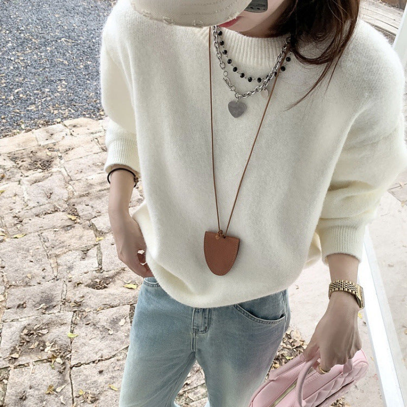 Damen Strickpullover Oversized Norvielle