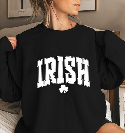 Damen Sweatshirt Irisches Design Baumwolle Norvielle