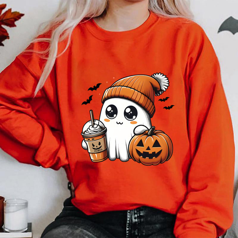 Damen Sweatshirt Halloween-Grafikdesign Norvielle - Norvielle