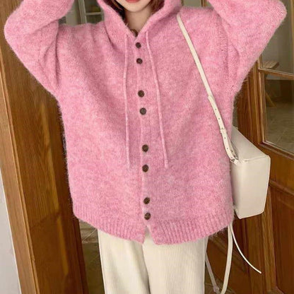 Damen Oversized Strickpullover Kuschelig Norvielle