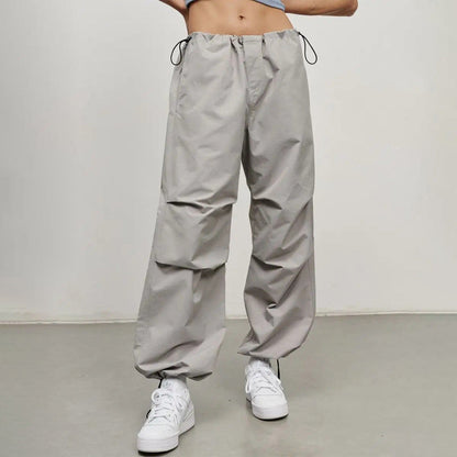 Damen Sport-Hosen Verstellbarer Bund Praktische Taschen