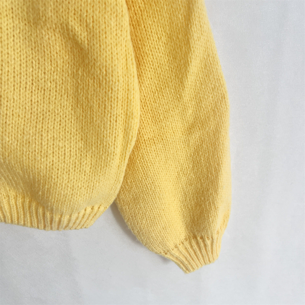 Damen Cardigan Pullover Solid Farbe Rundhals Mit Schnürung