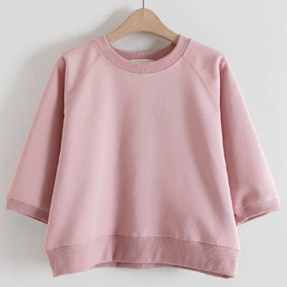 Damen Sweatshirt 3/4-Ärmel Leicht Norvielle