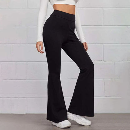 Damen Flared-Hosen Norvielle Hochsitze