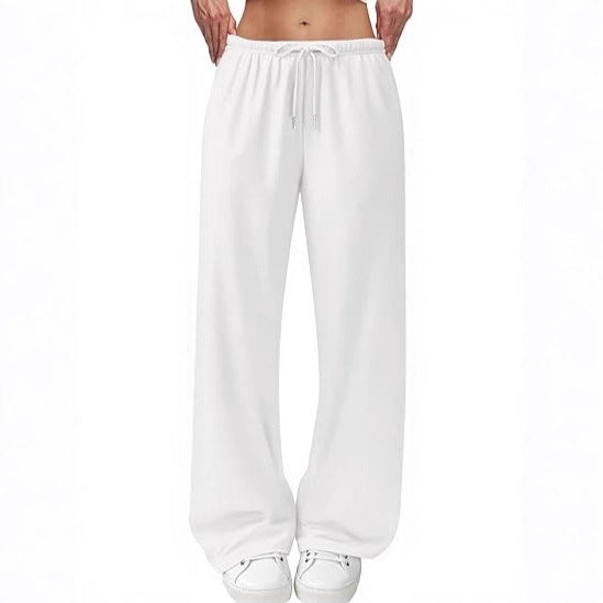 Damen Freizeithose Atmungsaktiv mit Kordelzug Beige
