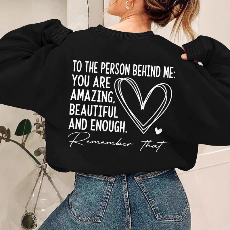 Damen Sweatshirt Inspirierendes Motiv Lässig Grün Norvielle